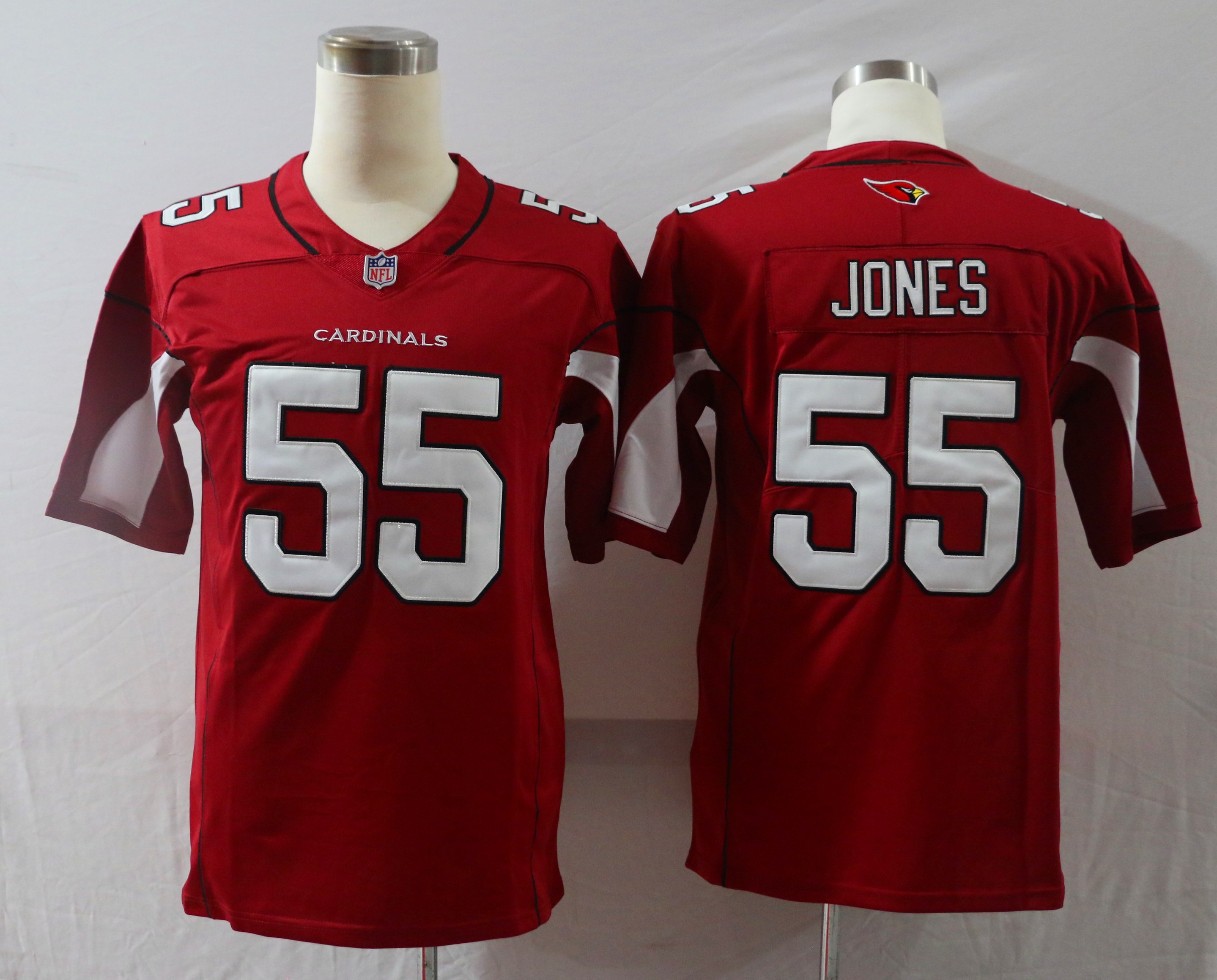 Men's Arizona Cardinals Chandler Jones #55 Red Jersey